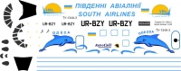 Tupolev Tu-134 South Airlines decal 1\100