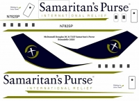 MC Donnell Douglas DC-8 72 Samaritan's Purse decal 1\100