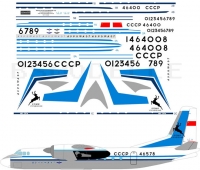 Декаль  Антонов Ан-24