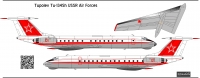 Tupolev Tu-134 USSR AF decal 1\72