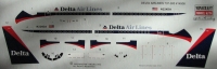 Boeing 737-400 Delta airlines decal 1\144