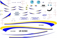 Декаль Антонов Ан-225 Мрия Авиалинии Антонова масштаб 1\144