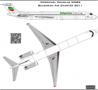 Декаль Мак Доннл Дуглас МД82 B.A.C. 1\144