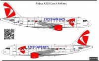 Декаль Эйрбас А-319 Сzech Airlines 1\144