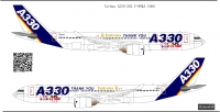 Декаль Эйрбас А330 F-WWKA 1\144