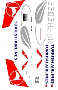 Airbus A350-900 Turkish decal 1\144