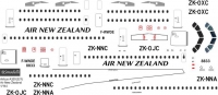 Декаль Эйрбас А320(321) Air New Zealand  1\144