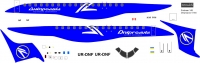 Embraer Emb145 Dniproavia decal 1\200