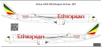 Airbus A350 Ethiopean decal 1\144