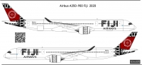 Airbus A350 Fiji decal 1\144