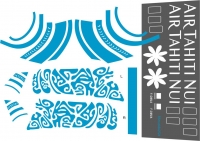 Декаль Боинг 787-900 Air Tahiti NUI 1\144