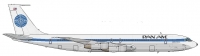 Декаль Боинг 707-321 Pan Am 1\144