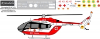Eurocopter EC-145 Ukraine resque service decal 1\72