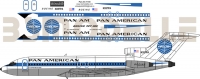 Boeing 727-100 Pan Am decal 1\144