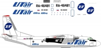 Antonov An-24RV Ut Air decal 1\72