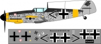 Декаль Мессершмит Bf109 F2 1\48