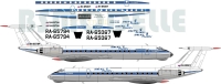 Tupolev Tu-134 Flight decal 1\144