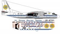 Antonov An-24RV Air Ukraine decal 1\72