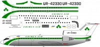 Декаль Яковлев Як-42Д Крым Эйр 1\144