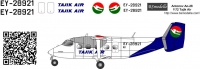 Декаль Антонов Ан-28 Таджик эйр 1\72