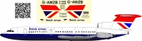 Декаль HS121 Трайдент British Airways 1\100