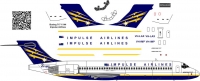 Boeing 717 Impulse Airlines decal 1\144