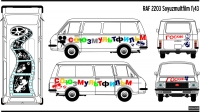RAF 2203 Soyuzmultfilm decal scale 1\43