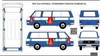 RAF2203 Football on Moscow Olimpiad 80 scale 1\43 decal