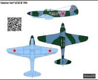 Яковлев Як-9 ВВС СССР 1944  масштаб 1\48