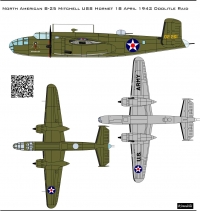 Декаль Норт Америкен Б-25 Митчел  масштаб 1\48