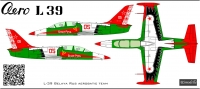 Aero L-39 Belaya Rus aerobatic team decal  1\48