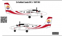 Декаль  DHC-6  Tahiti NUI масштаб 1\72