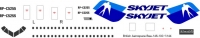 British Aerospace BAe-146 SKYJET decal 1\144
