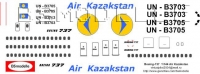 Boeing 737 Air Kasakstan decal 1\144