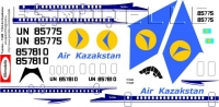 Tupolev Tu-154M Air Kazakstan decal 1\144