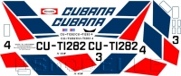 Декаль Ильюшин Ил-62