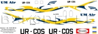 Antonov An-24 UM Air decal 1\100