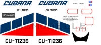Antonov An-24 CUBANA decal 1\72