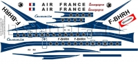 Sud SE210 Caravelle Air France decal 1\100