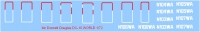 MC Donnel Douglas DC-10 decal 1\72