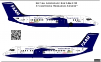 BAe146 Atmospheric Research Aircraft decal 1\72
