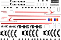 Декаль Ильюшин Ил-18 Таром 1\72