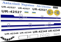 Декаль Яковлев Як-42 Авиалинии Украиньі 1\72