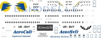 Boeing 737 Aerosvit decal 1\100
