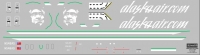 Декаль Боинг-737 800 Аляска Эйрлайнз 1\144