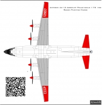 Покрасочная маска  Антонов Ан-12 1\72