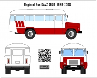 Bus KAvZ  3976 decal scale 1\87