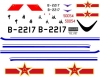 HS121 Trident  Peple's Liberation Army, CAAC decal 1\100