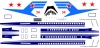 Tupolev Tu-154 Soviet armed forces decal 1\100
