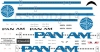 Boeing 727-200 Pan Am decal 1\144